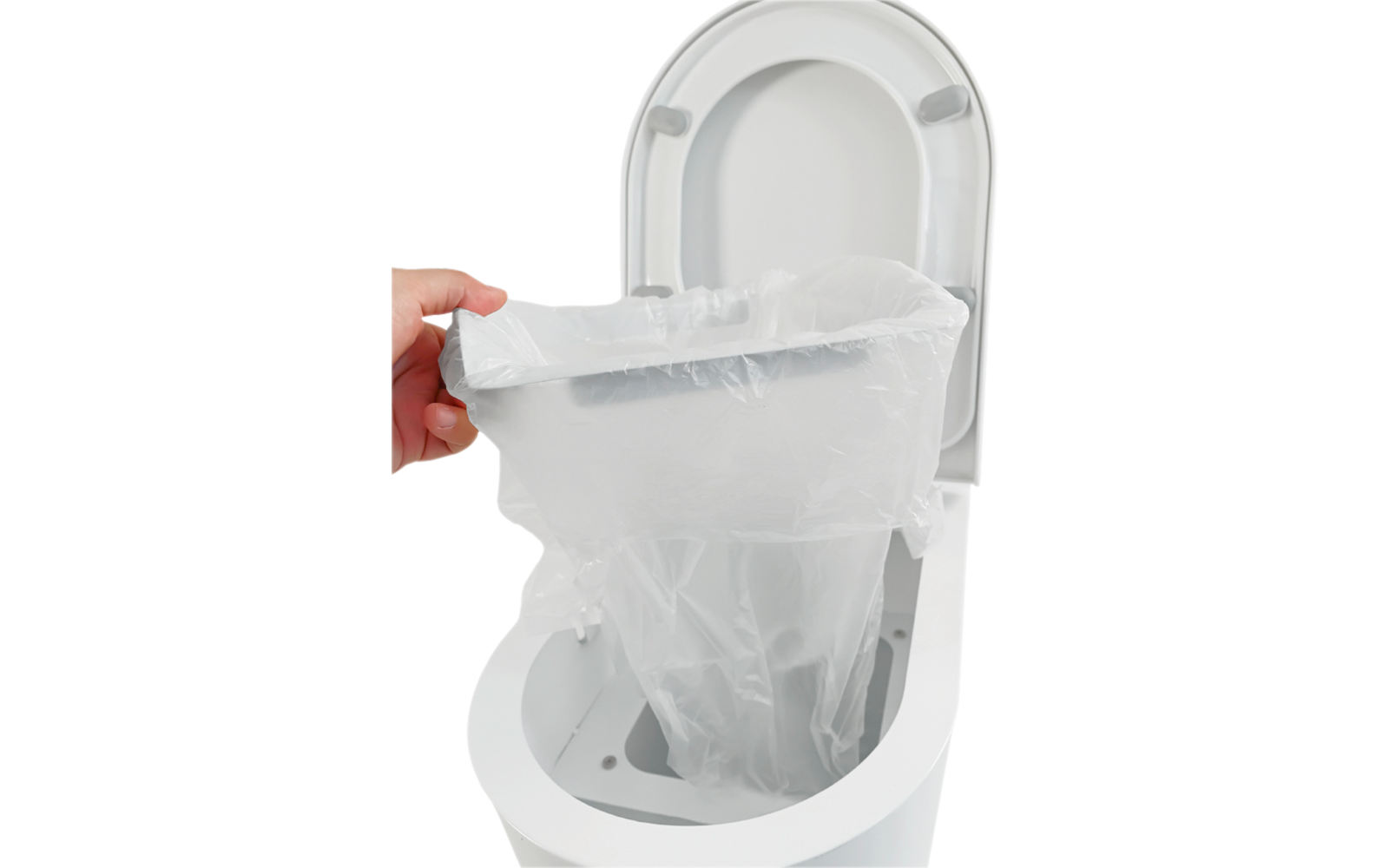 ATY Move Trenntoilette aus Metall mit Beutel
