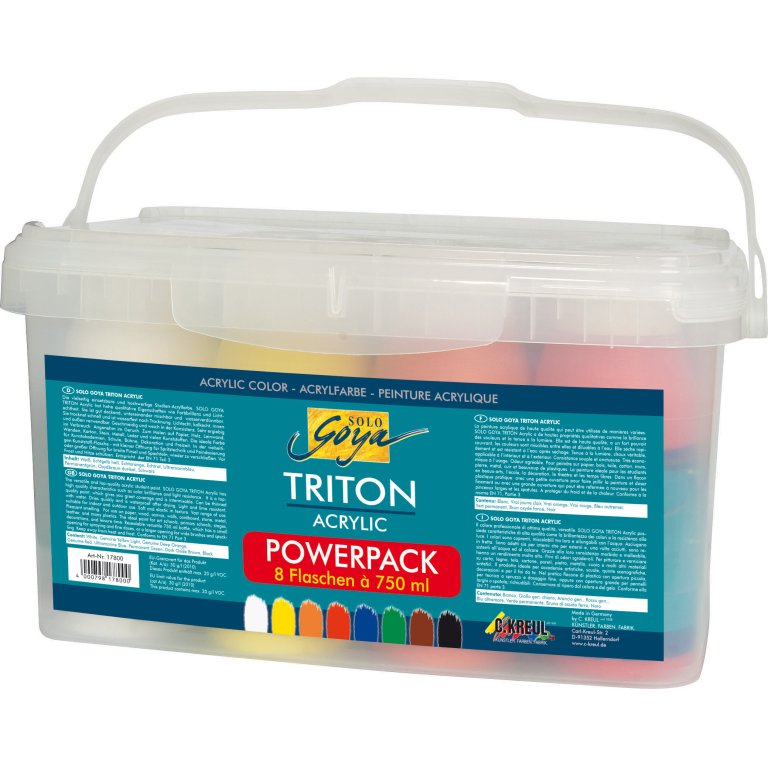 Kreul Solo Goya Acrylfarbe Triton Powerpack, Set