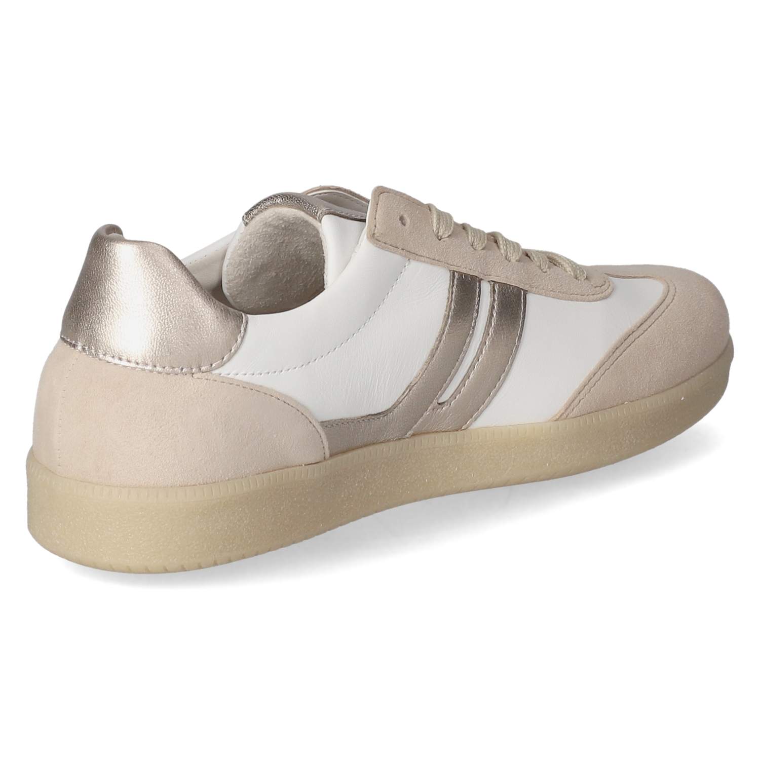 Gabor Low Sneaker - oak/weiss/puder