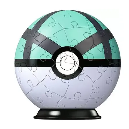 Ravensburger 3D Puzzle Ball Puzzle-Ball Pokémon Netzball, 54 Teile