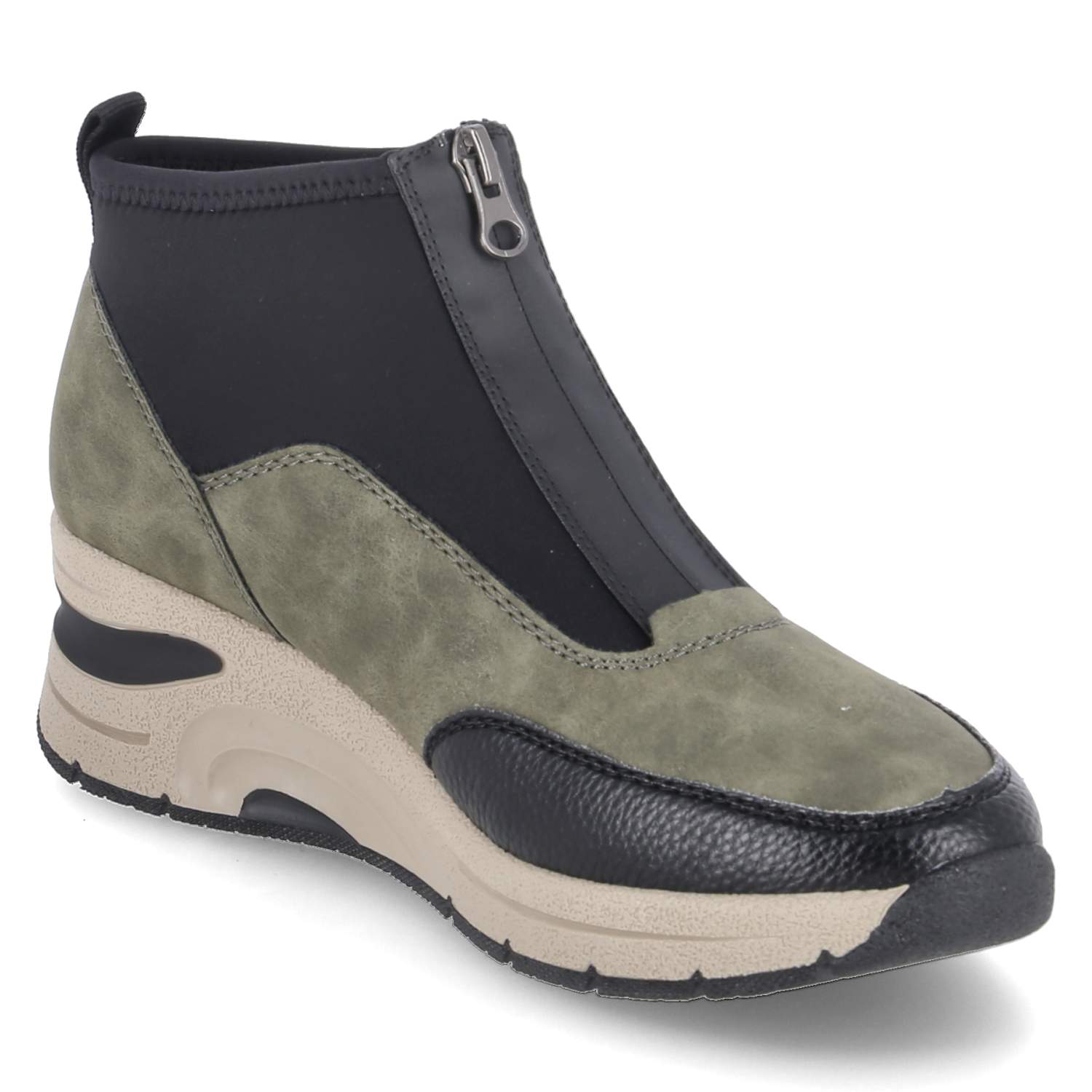 Rieker Stiefeletten - grün-kombi