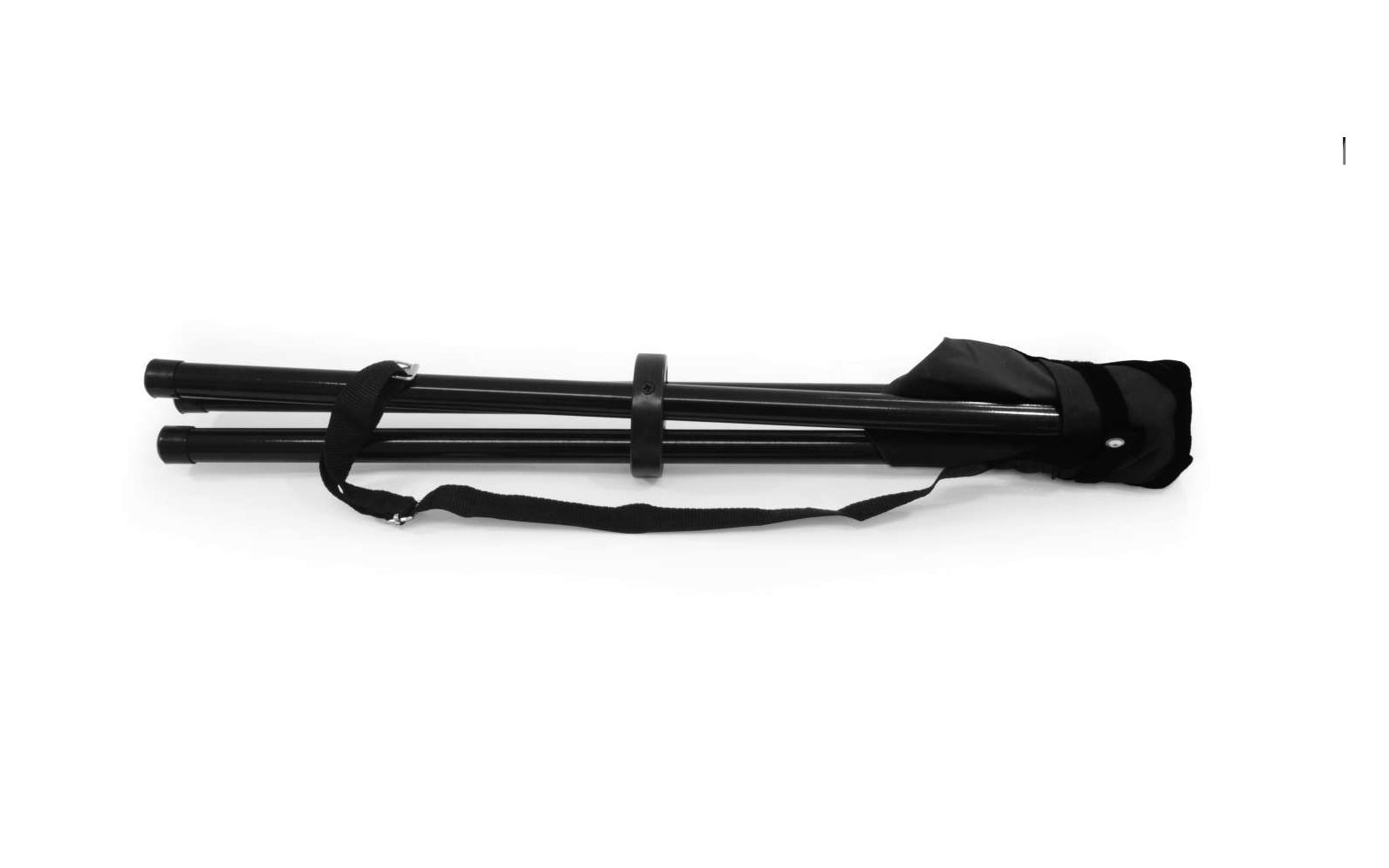 Basic Nature Dreibeinhocker Travelchair schwarz
