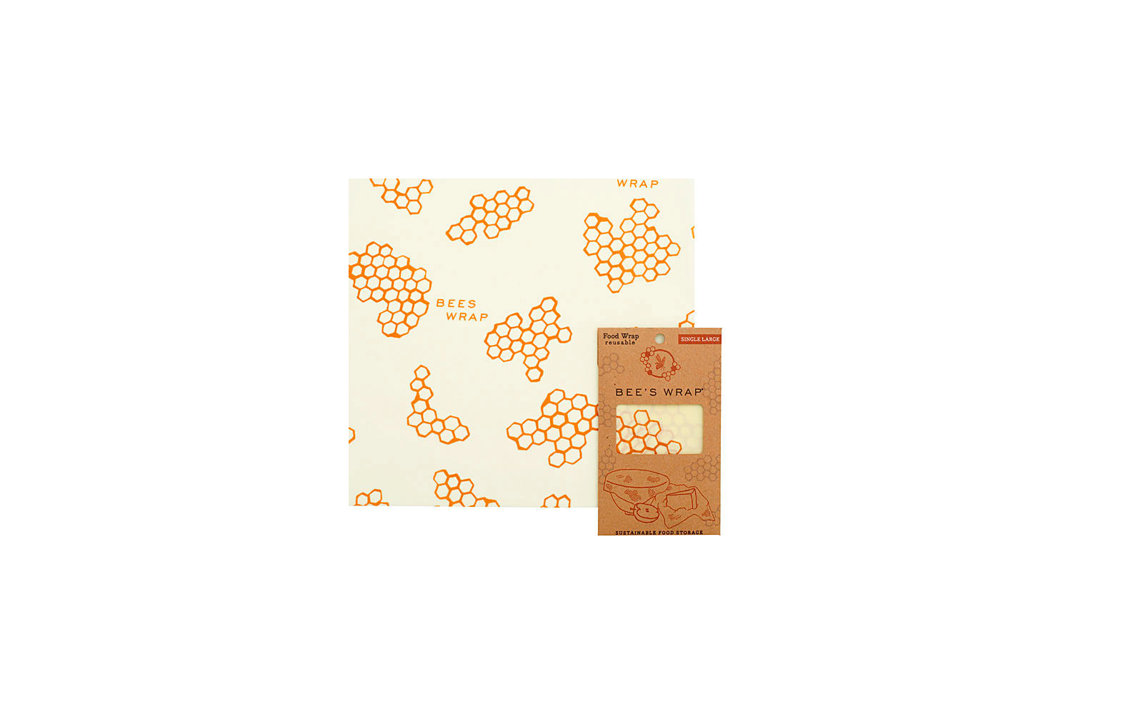Bees Wrap Bienenwachstuch M 25 x 27,5 cm
