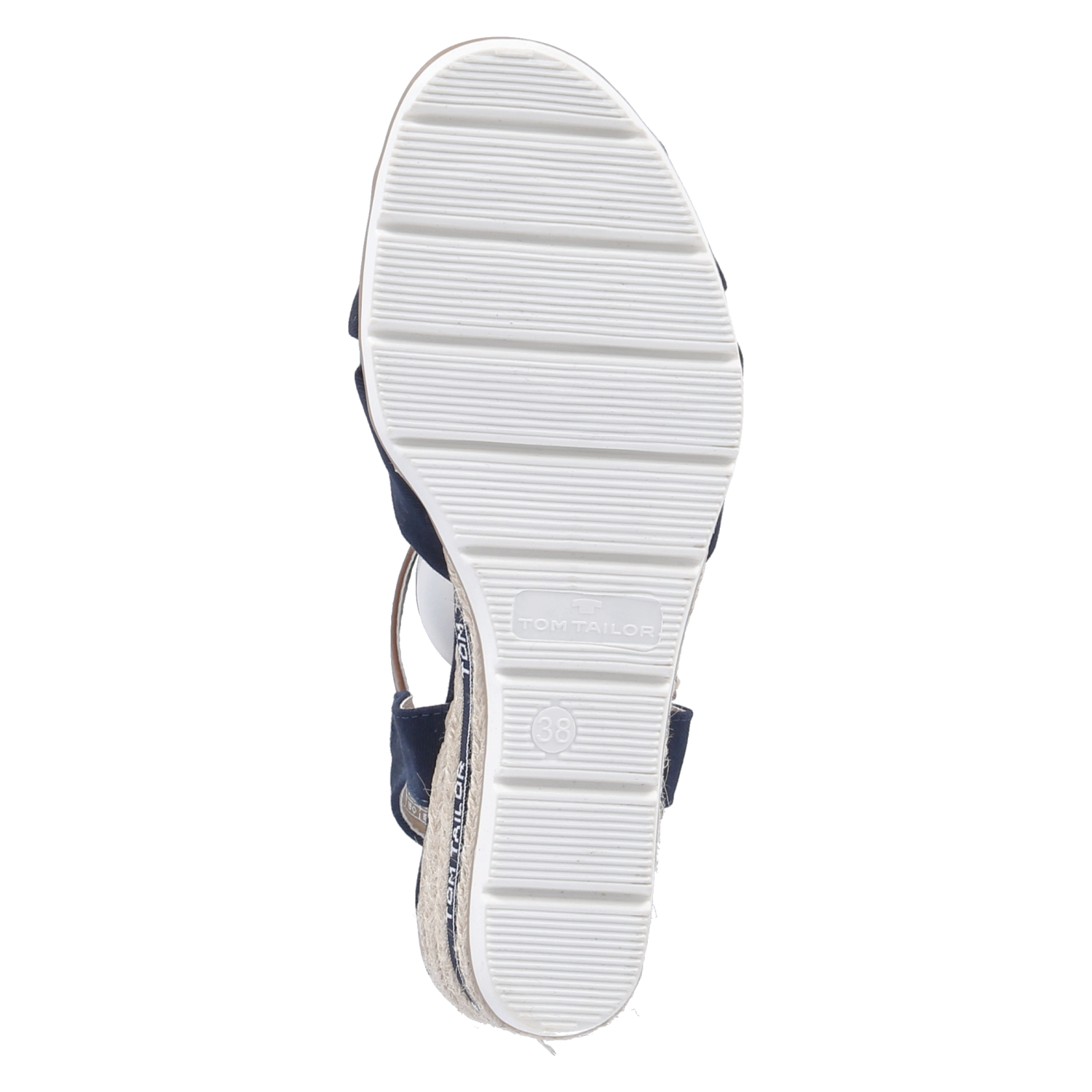 Tom Tailor Keilsandaletten - navy