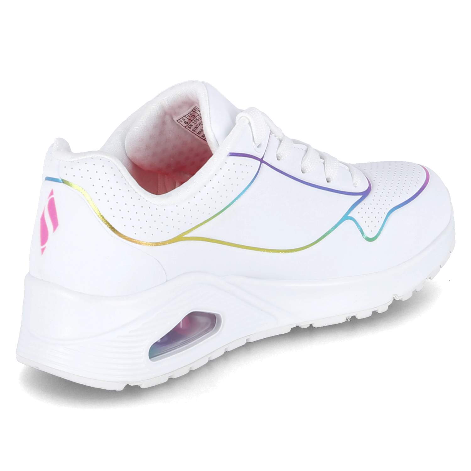 Skechers Sneaker ELECTRIC LINES - white/multi