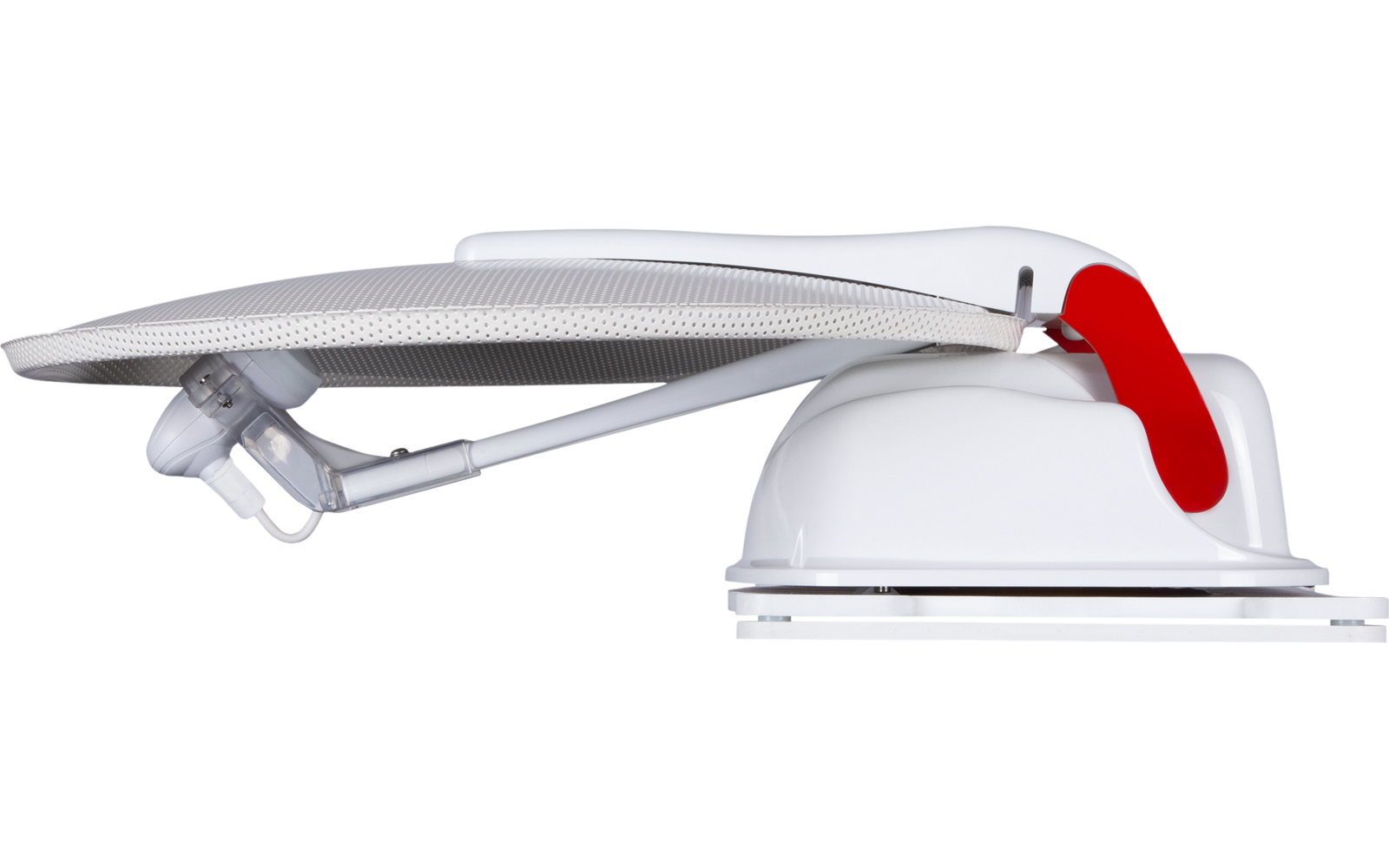 Alden AS2@ 60 HD vollautomatische Satellitenanlage Weiß inklusive S.S.C. HD Steuermodul und LTE Antenne
