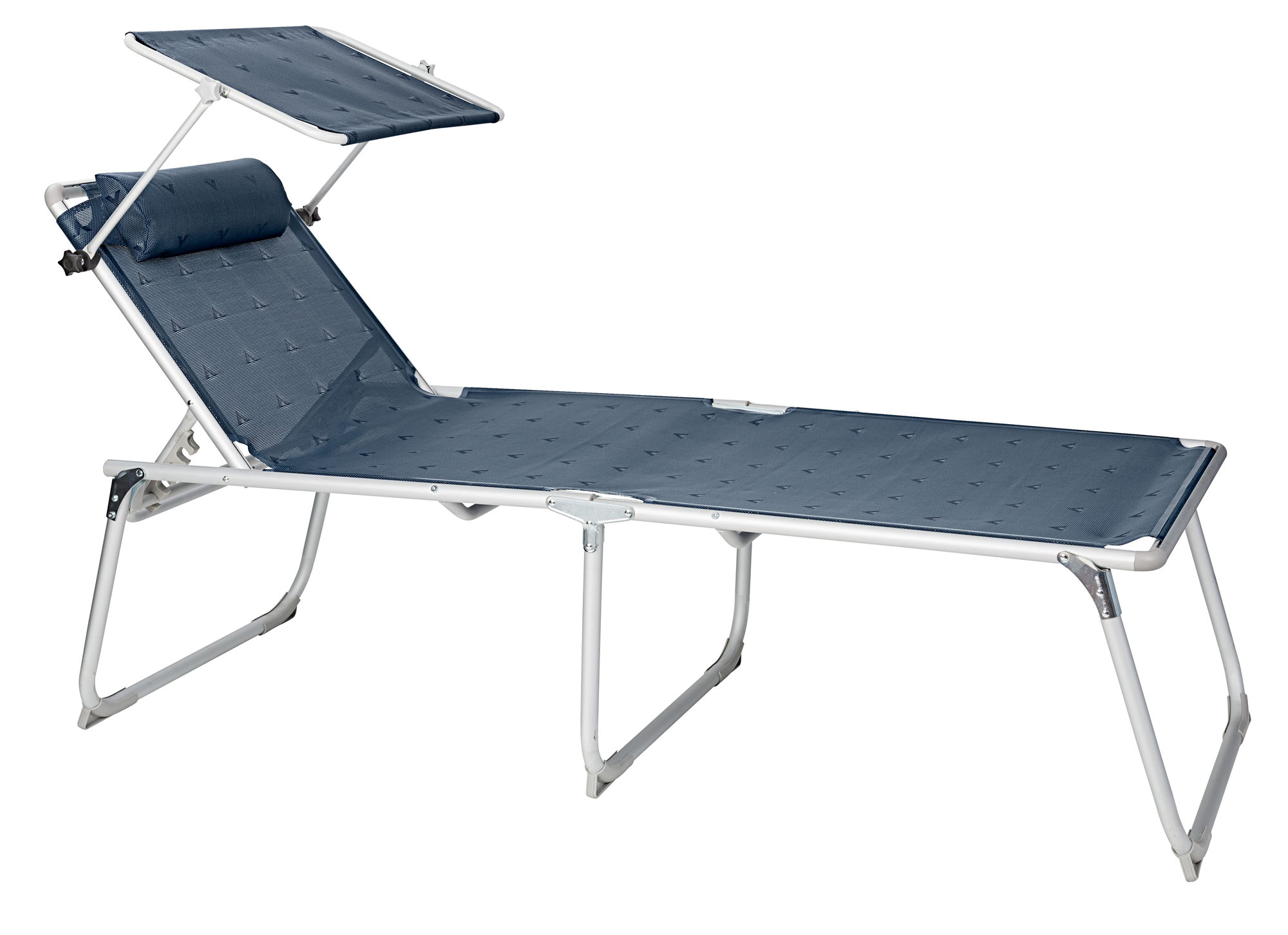 Berger Sonnenliege XL blau