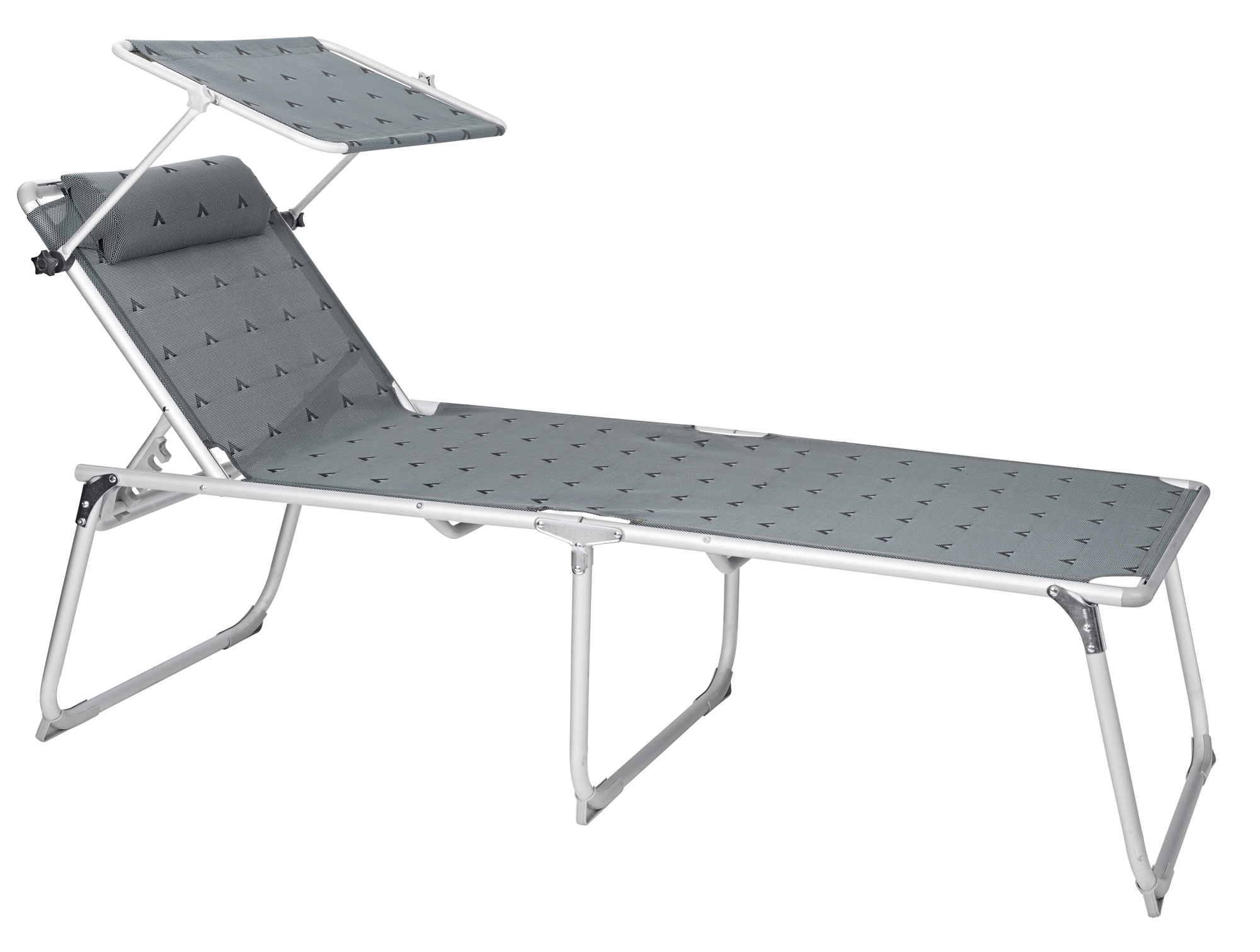 Berger Sonnenliege XL grau