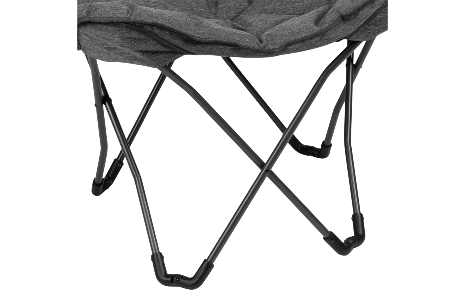Brunner Action Vivavita Lounger Faltstuhl / Campingstuhl schwarz
