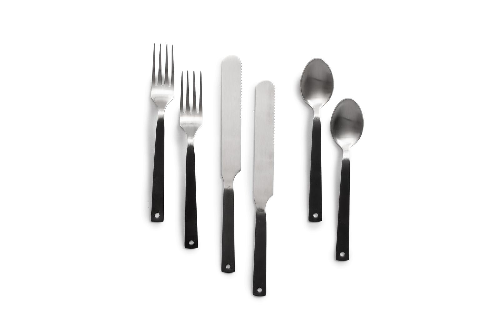Barebones Besteckset 6 teilig matt