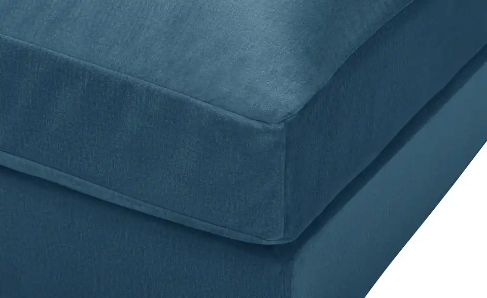 Element Branna Blau Samt 1-Sitzer