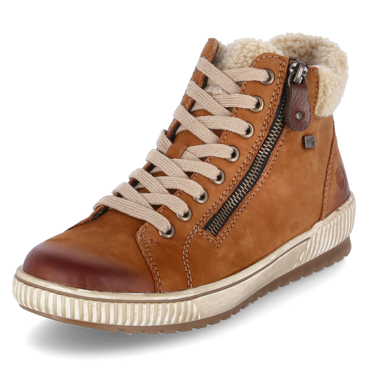 Remonte Winterstiefeletten - braun kombi