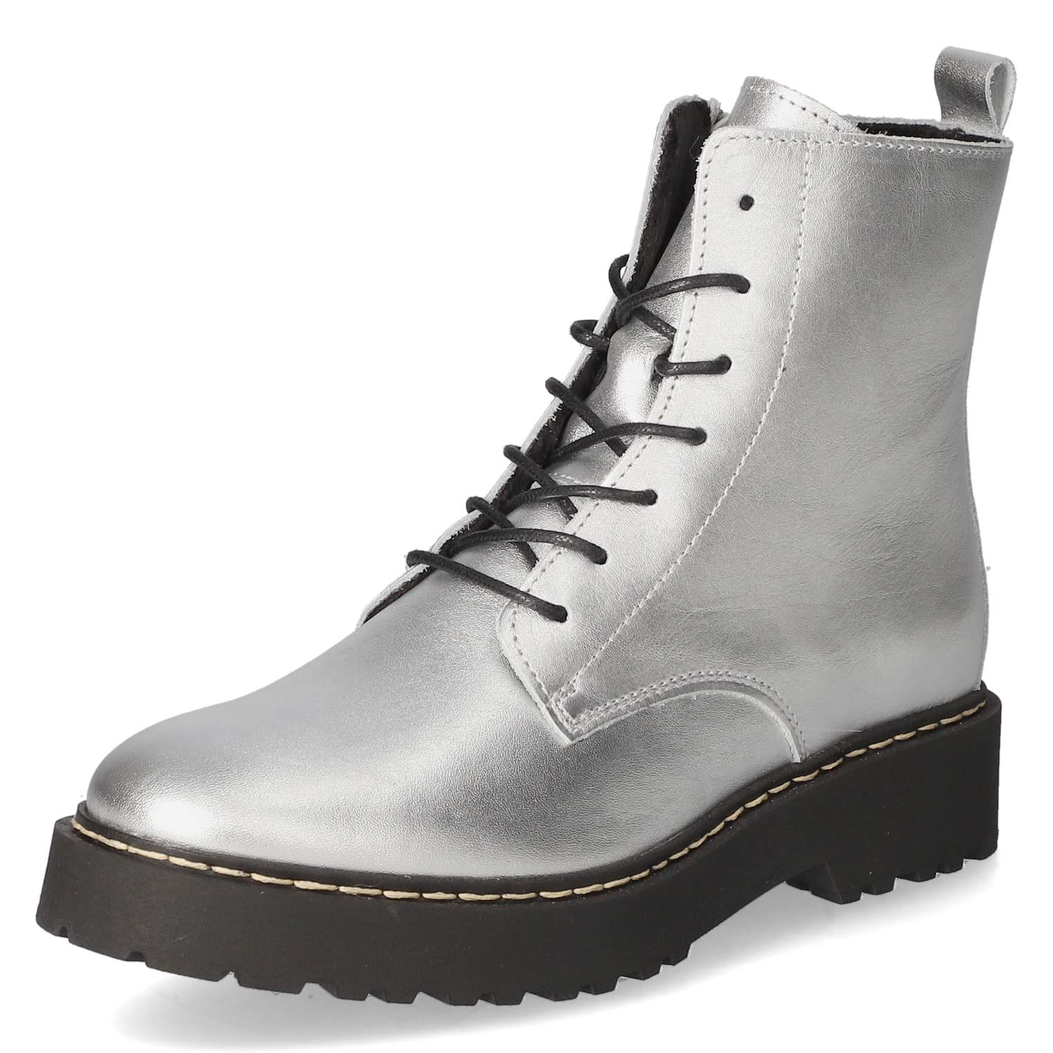 Kaerlek Schnürstiefeletten - silver