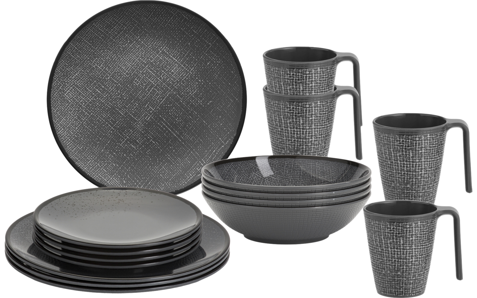 Brunner Lunch Box Geschirr-Set 16-tlg. Meteore