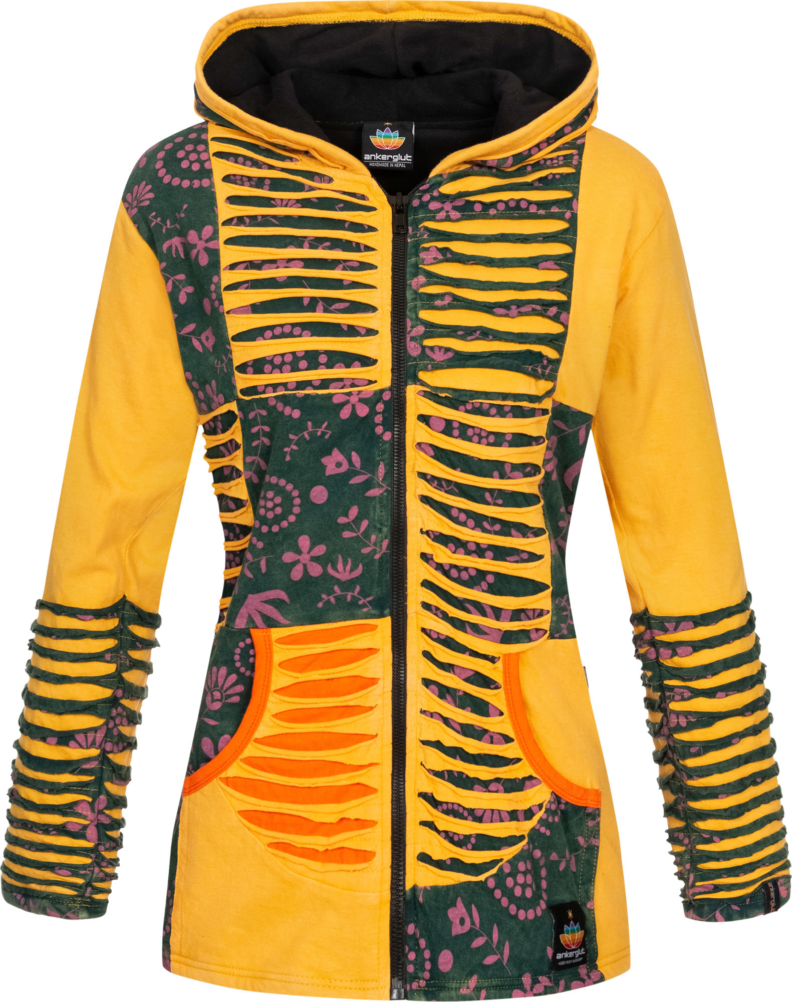 Ankerglut Nepalliebe Damenjacke