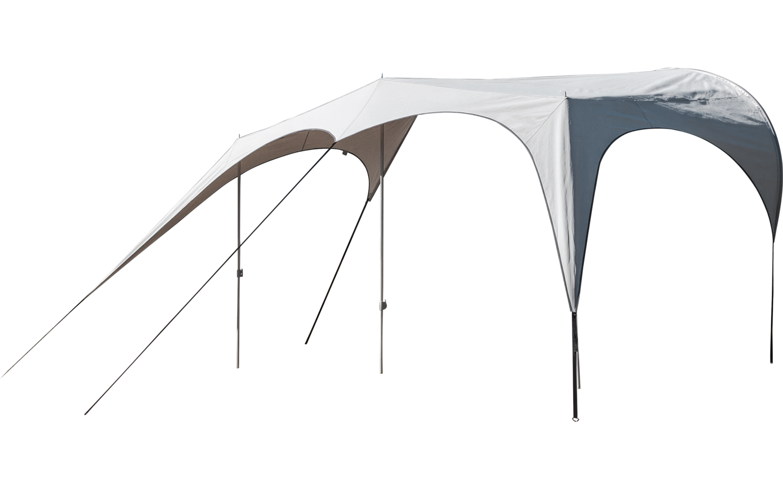 Campooz Caravanning Trekking 375 - inkl. Gestänge beige