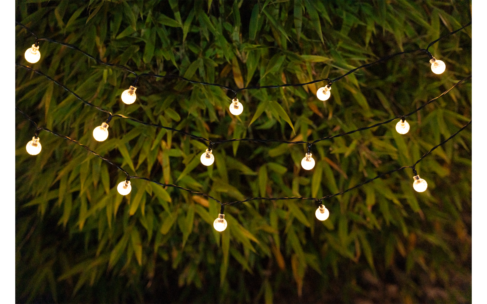 Berger Solar-Lichterkette 50 LED Kugeln