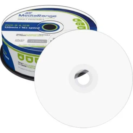 MediaRange DVD-R 4,7GB 16x Speed, 25 Stück