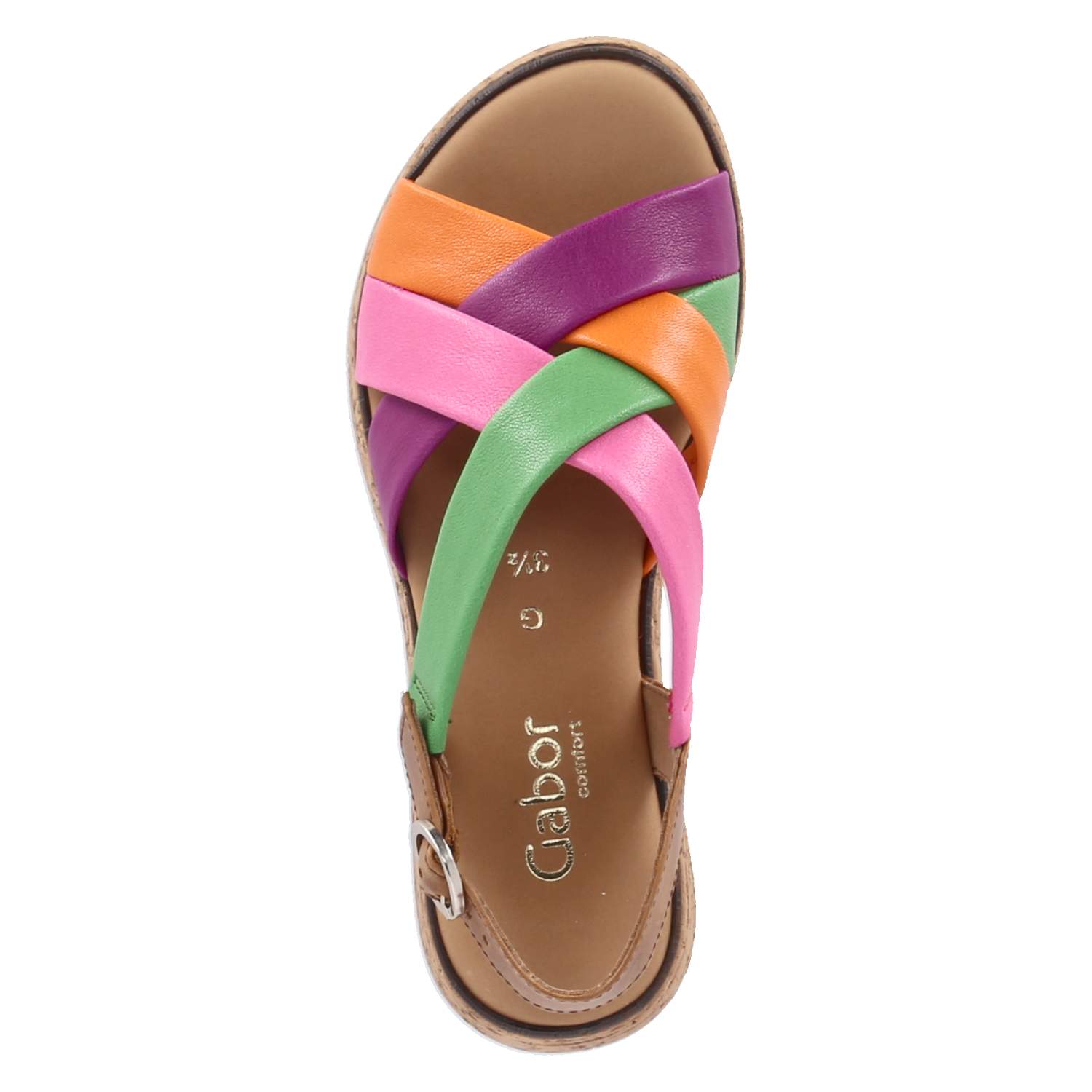 Gabor Sandalen - carot/pink/gre/cam