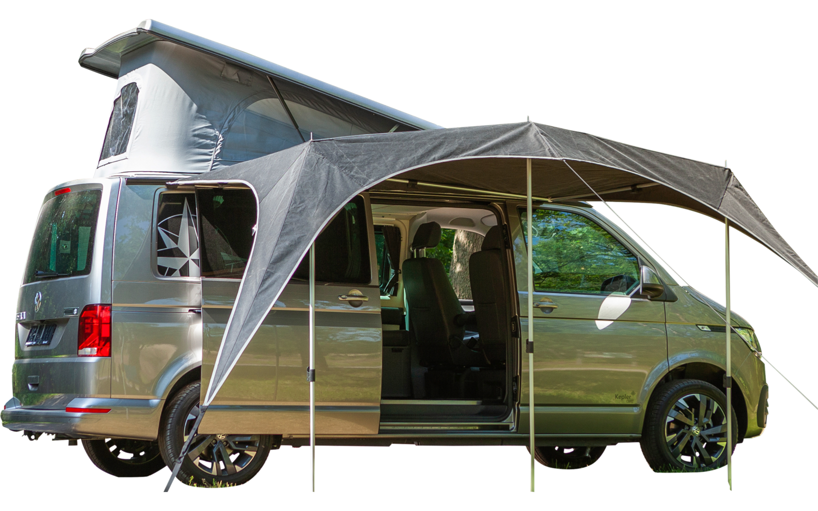 Campooz Caravanning Travelling 260 - inkl. Gestänge beige