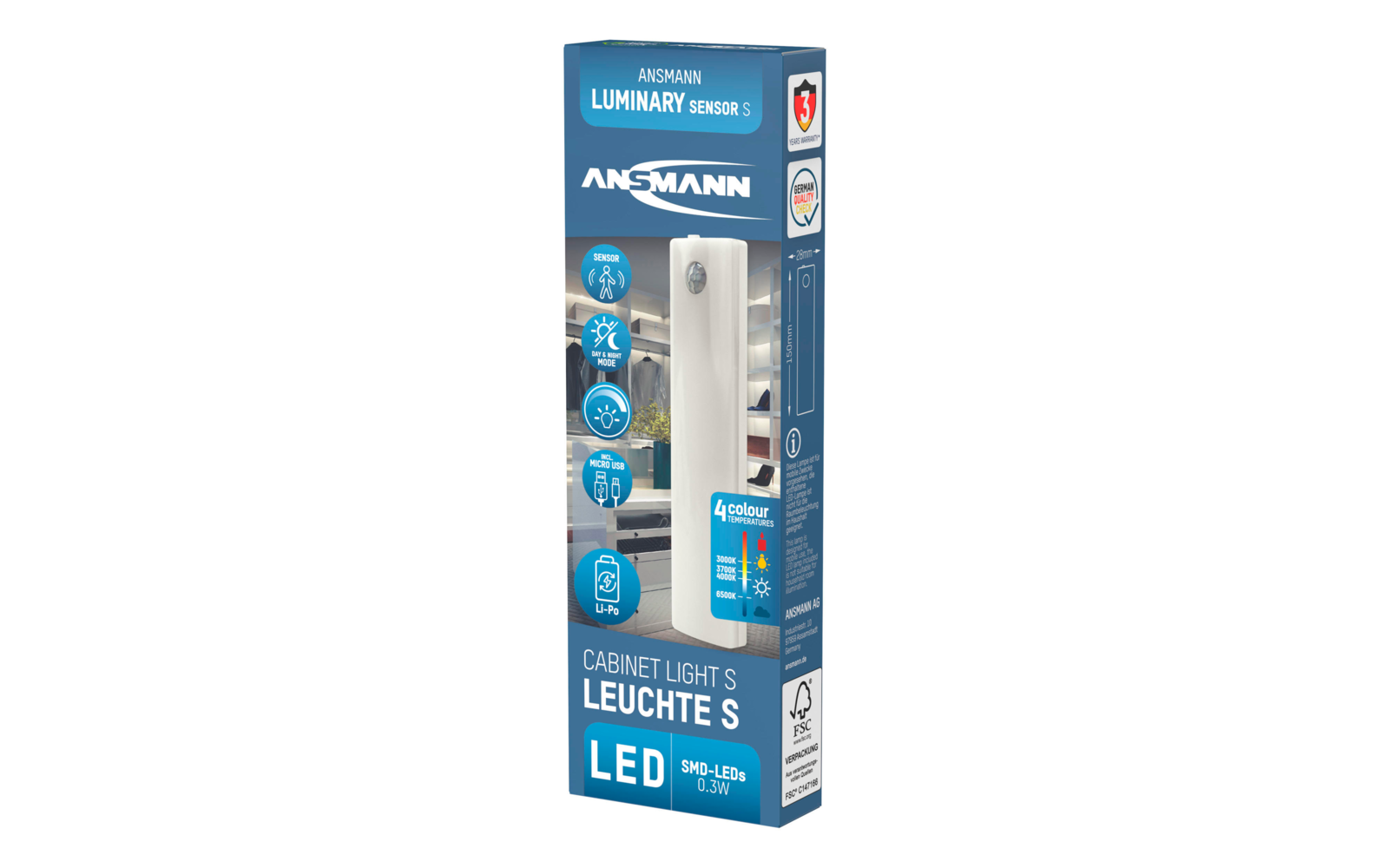 Ansmann LED Unterbauleuchte S