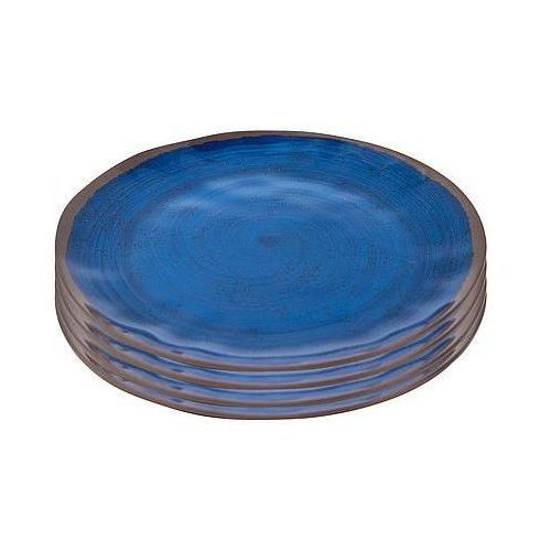 Bo-Camp Halo Frühstücksteller 4 Stück blau