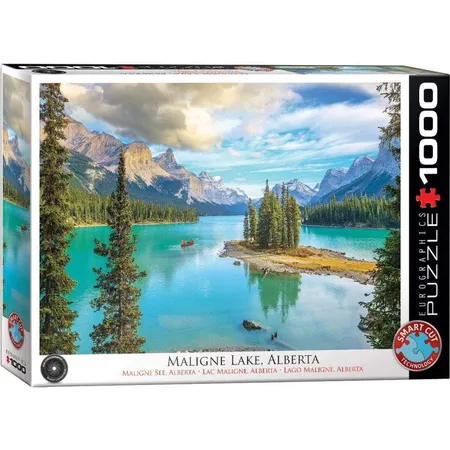 Eurographics Malign Lake, Alberta 1000 Teile