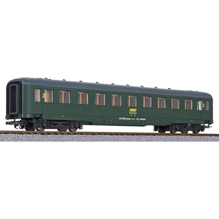 Liliput - Schürzenwagen, 2. Klasse, 2. Betriebs-Nr. SNCF, Epoche IV