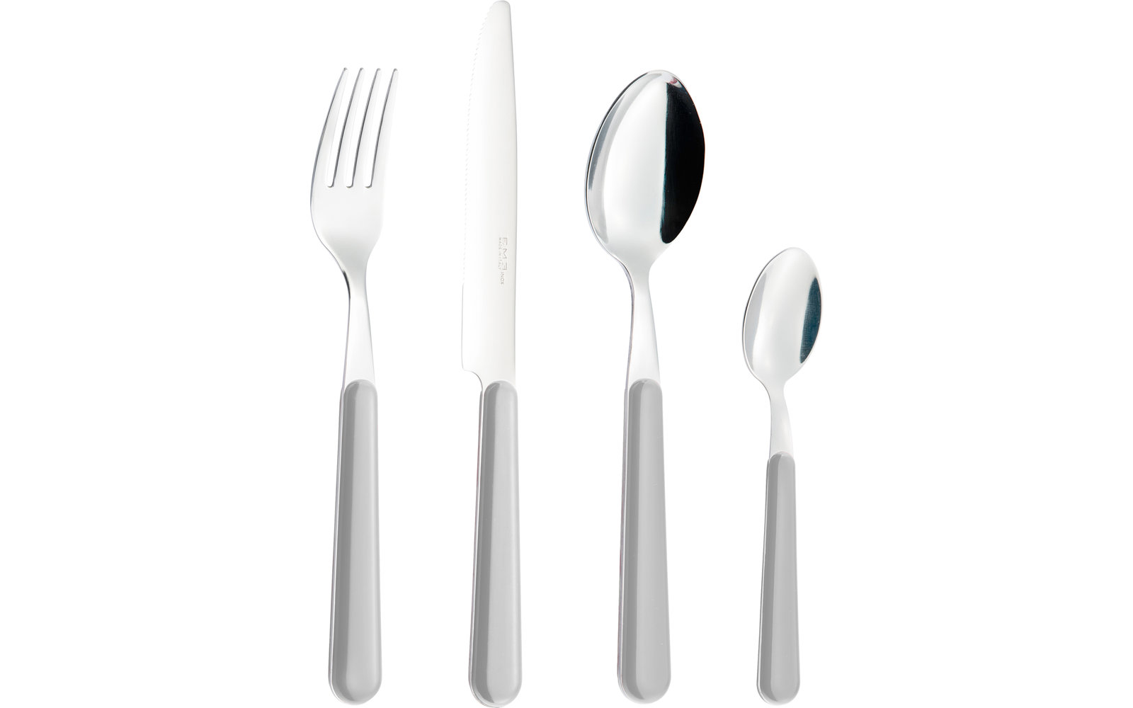 Berger Brezza Edelstahl Besteckset 16-tlg.  grau