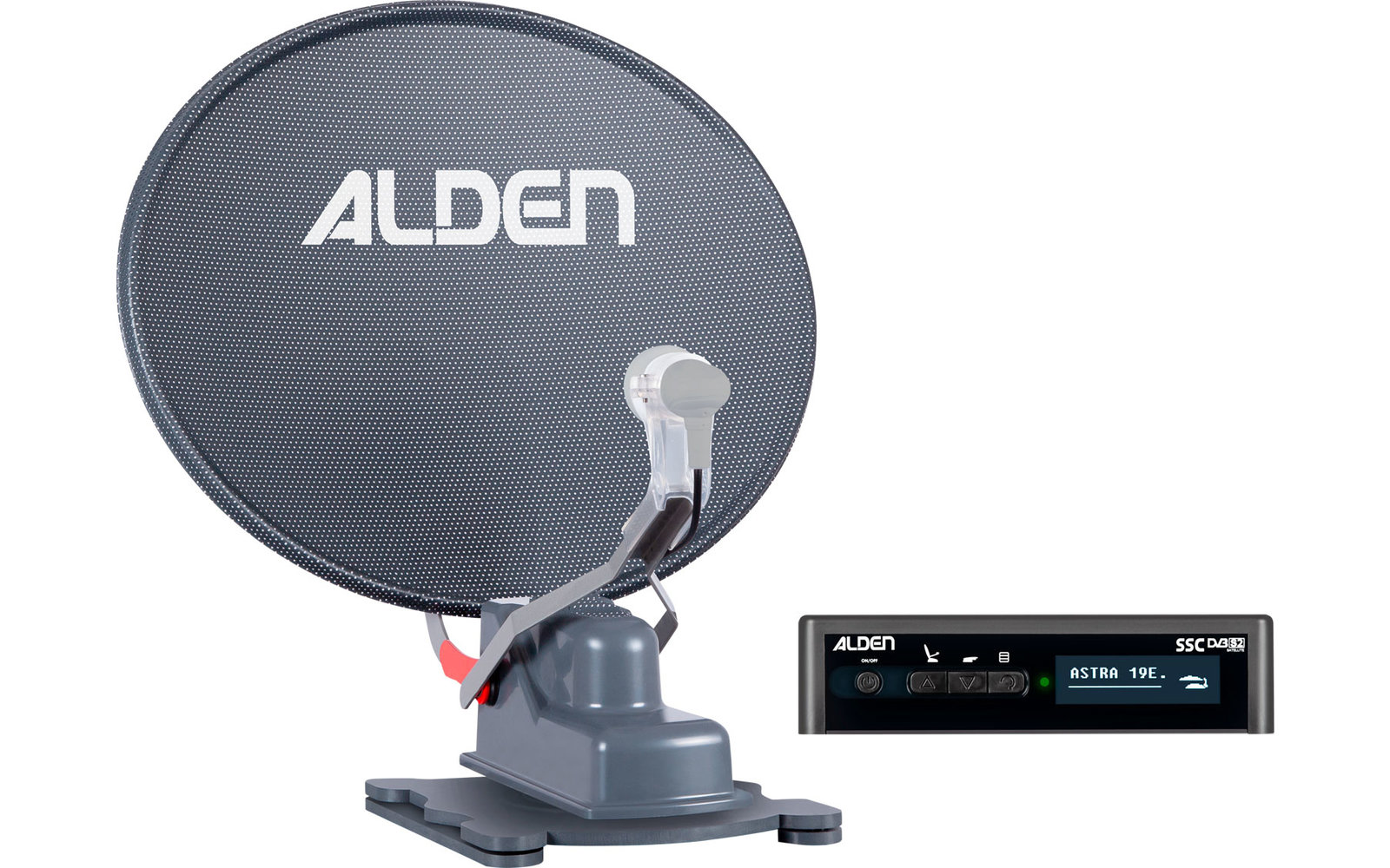 Alden Onelight HD Vollautomatische Sat-Anlage inkl. S.S.C. HD-Steuermodul