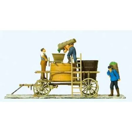Preiser 30398 HO Winzerwagen stehend