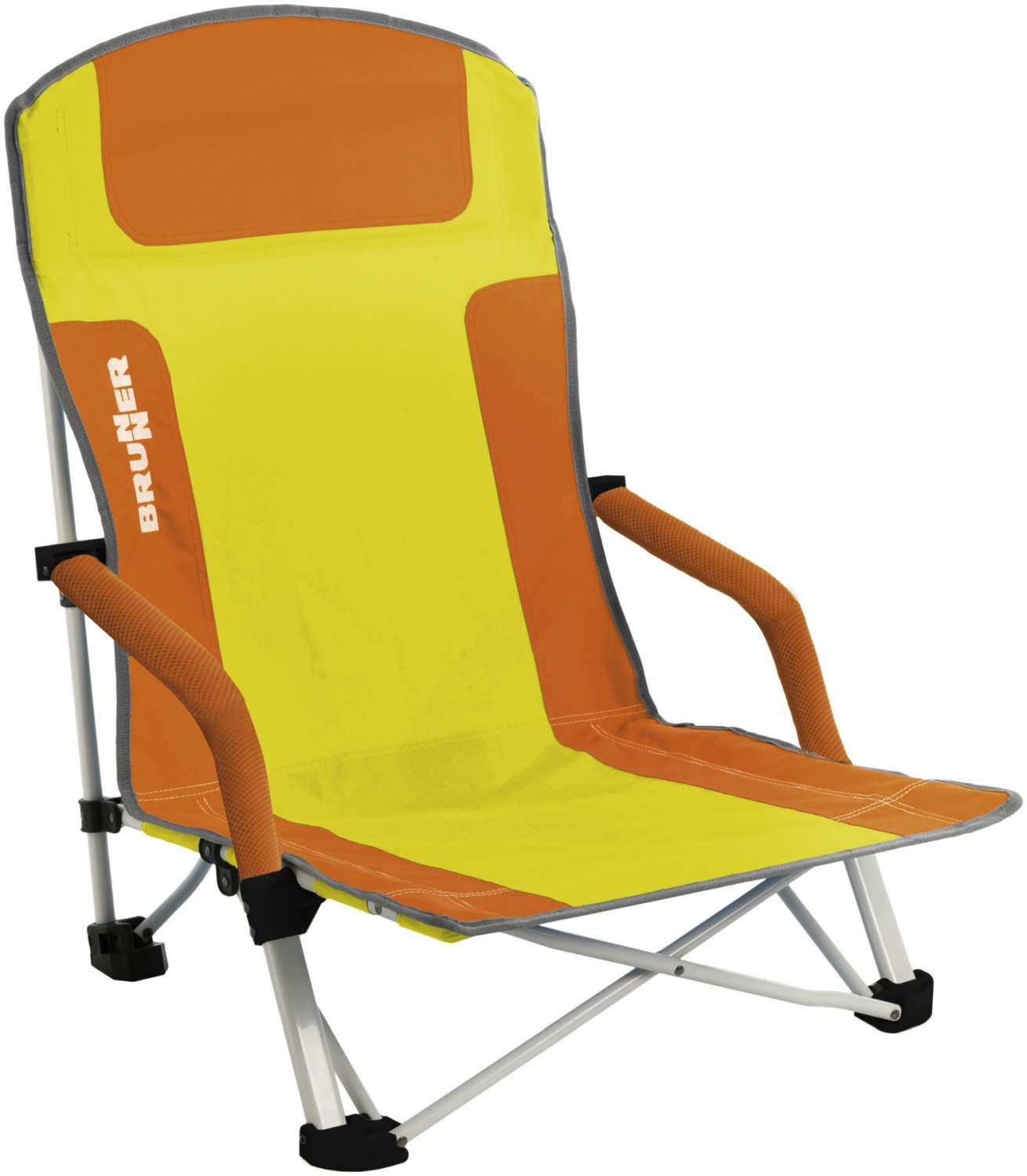 Brunner Bula Strandstuhl gelb/orange