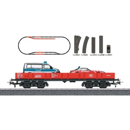 Märklin 78752 Themen-Ergänzungspackung Feuerwache, Spur H0