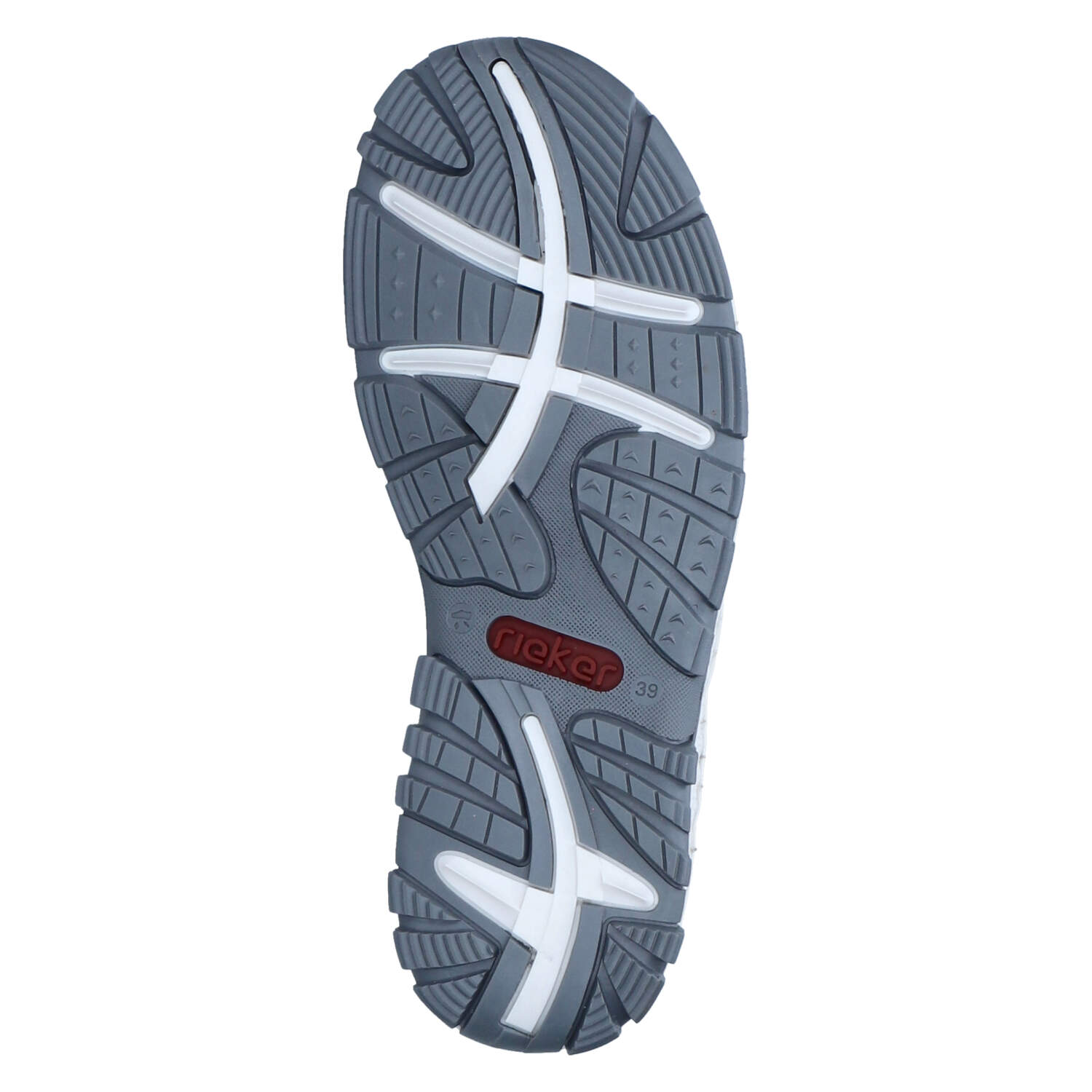 Rieker Riemchensandalen - schwarz/schwarz-weiss