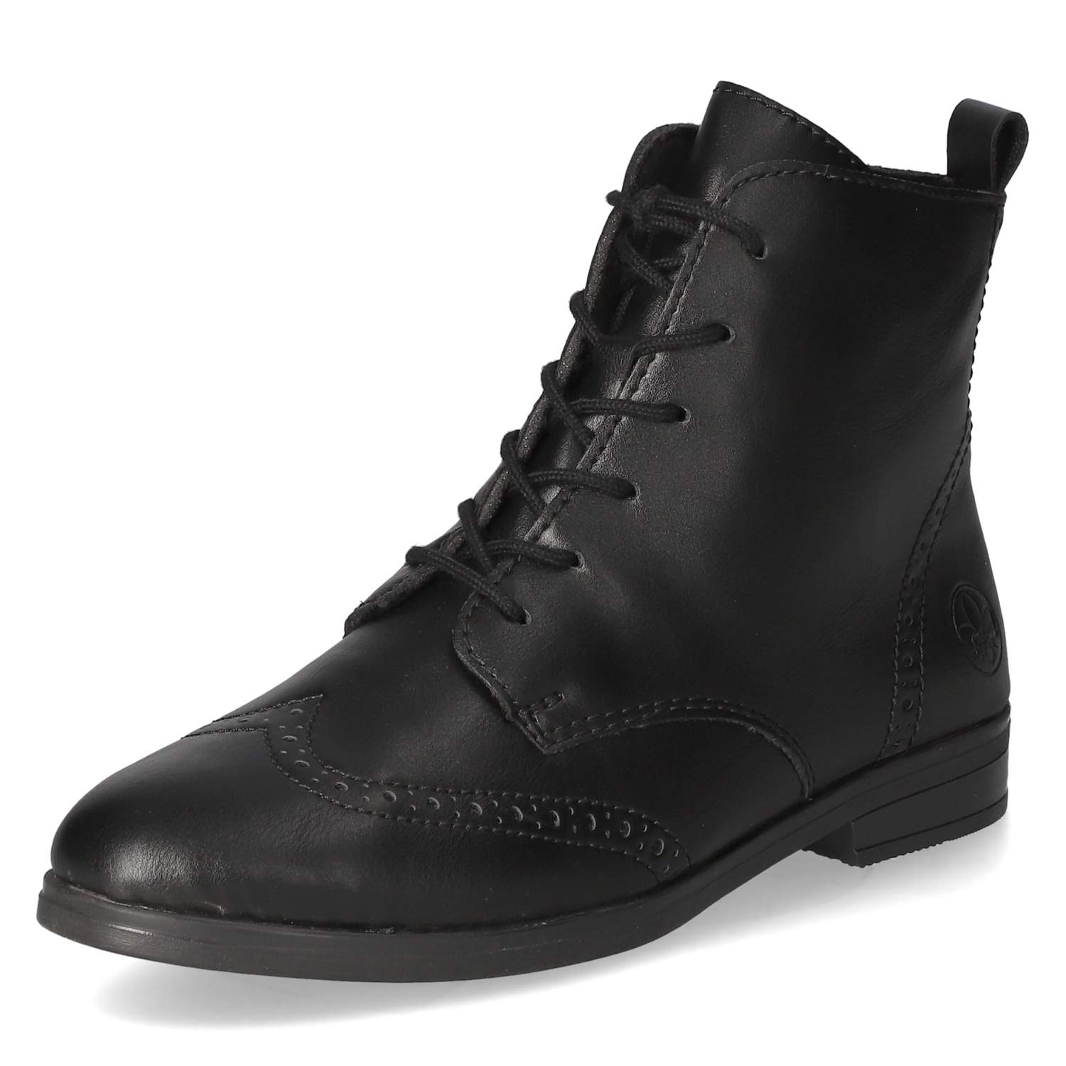 Rieker Schnürstiefeletten - schwarz