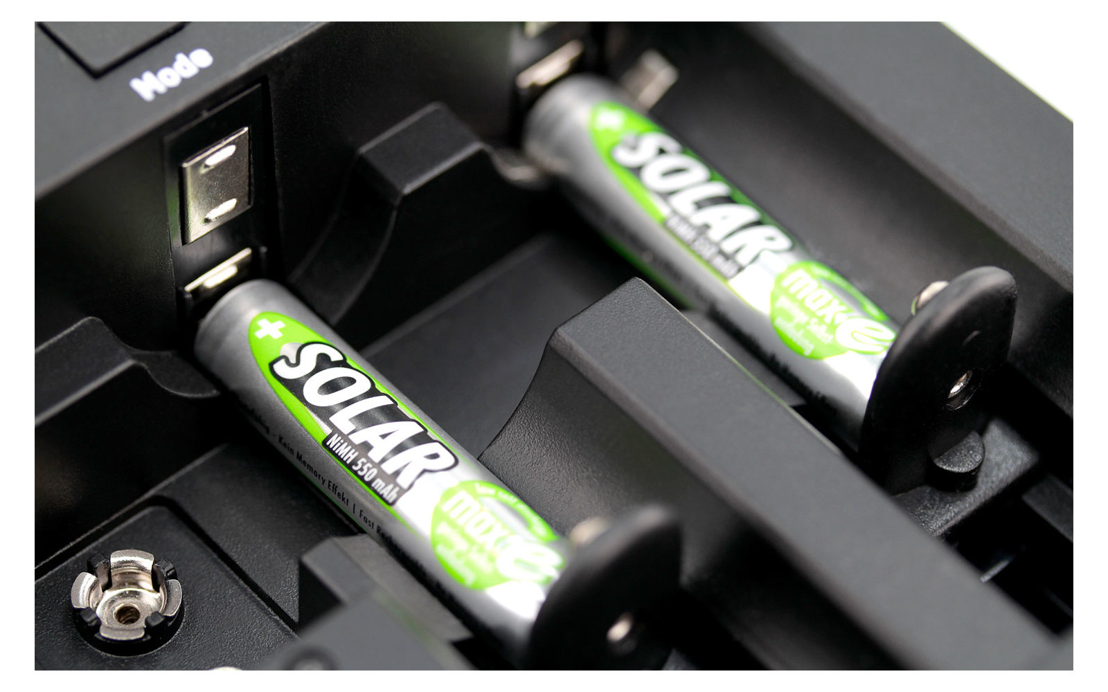 Ansmann Solar Micro AAA 1,2 V / 550 mAh NiMH Akkubatterie Wiederaufladbar (2er Pack)