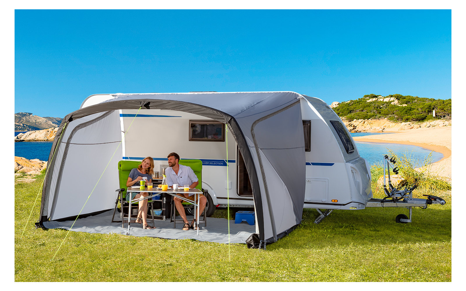 Berger Sombra-Air aufblasbares Sonnenvordach 300 cm