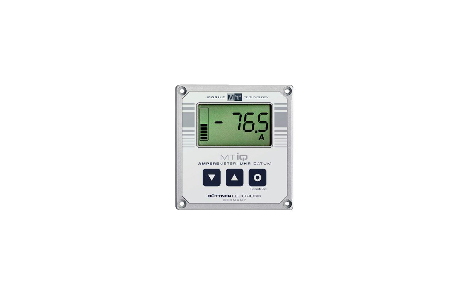 Büttner LCD-Amperemeter mit 100 A Shunt
