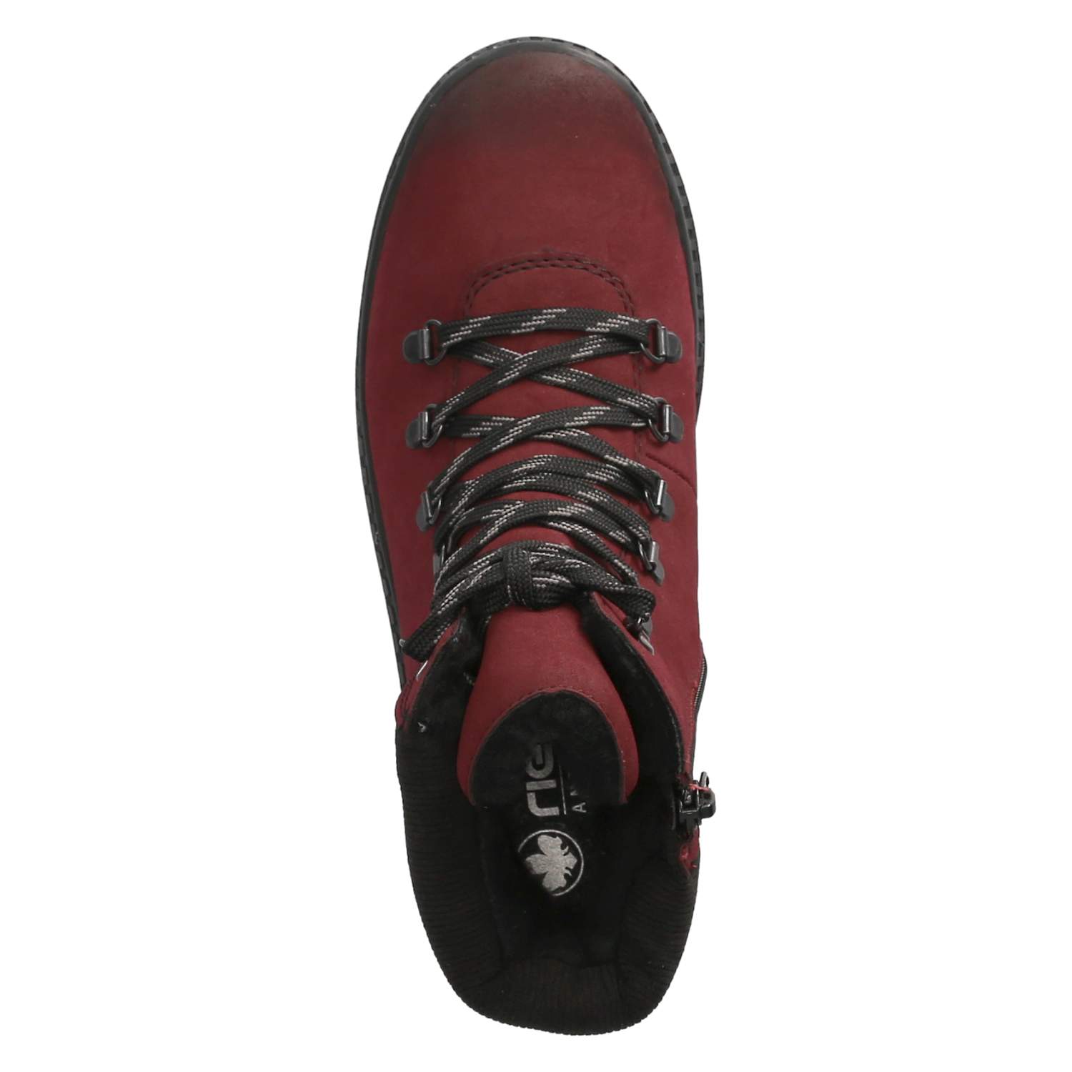Rieker Schnürstiefeletten - rot