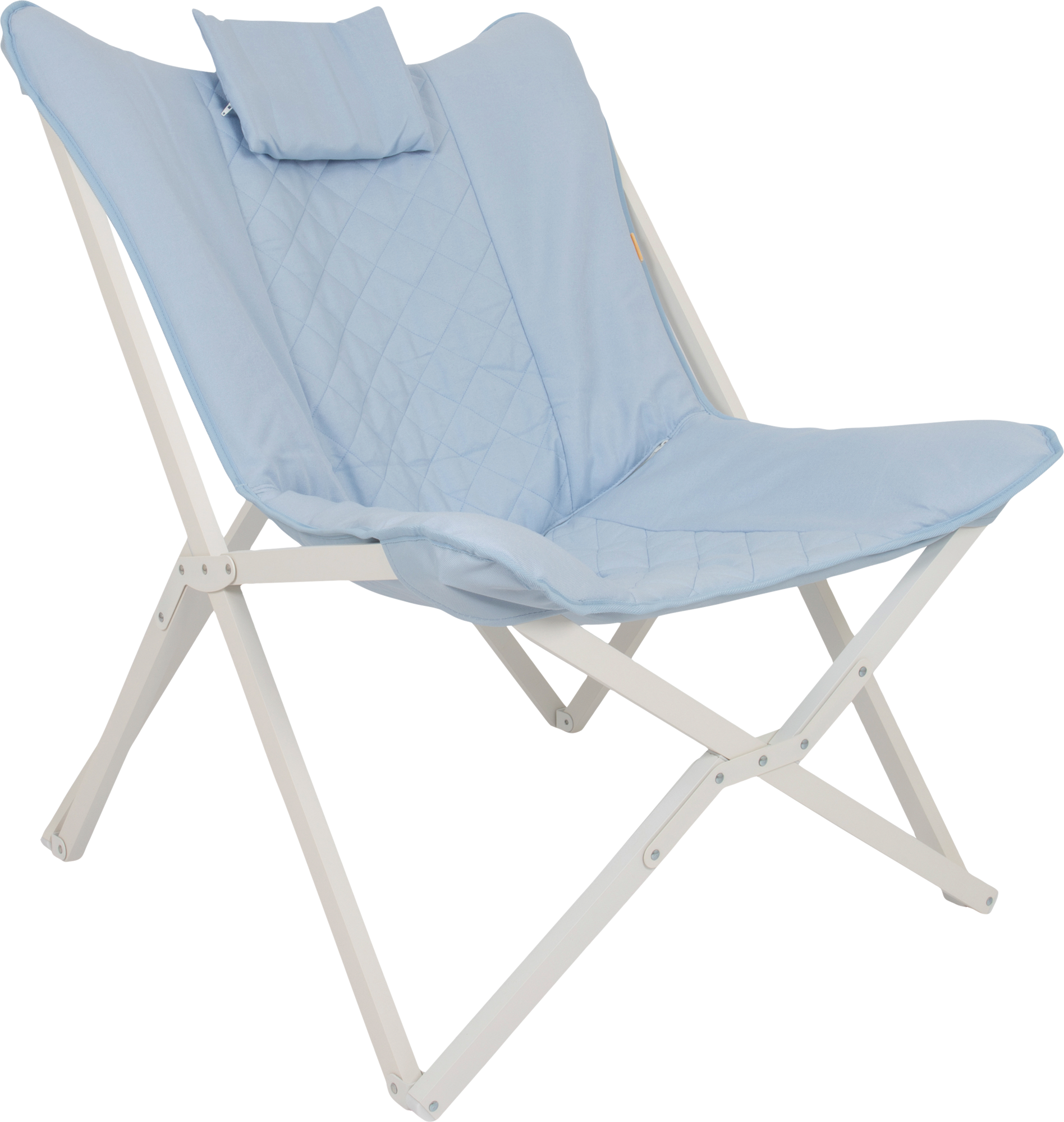 Bo-Camp Pastel Gordes L Relaxsessel blau