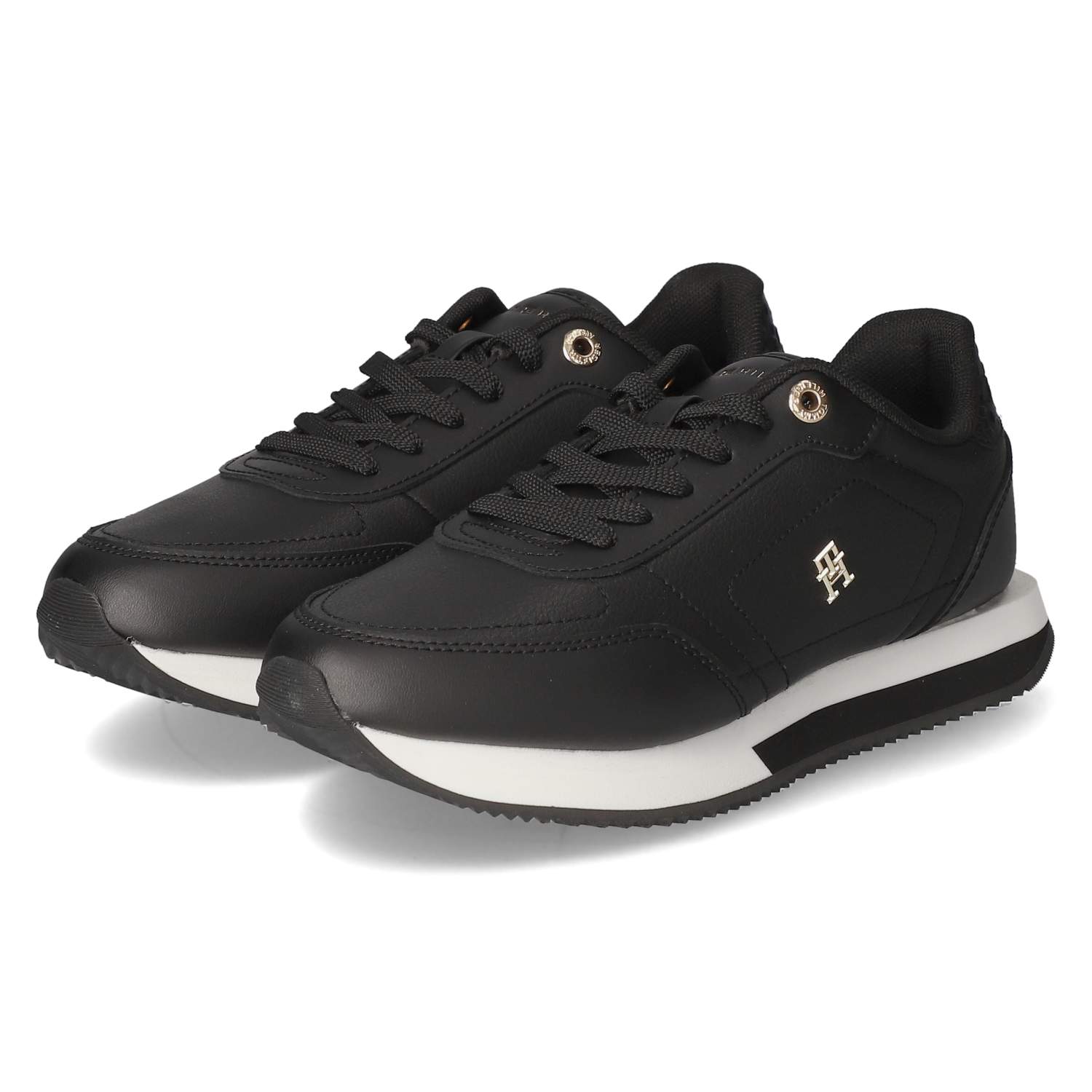 Tommy Hilfiger Low Sneaker ELEVATED RUNNER  - black