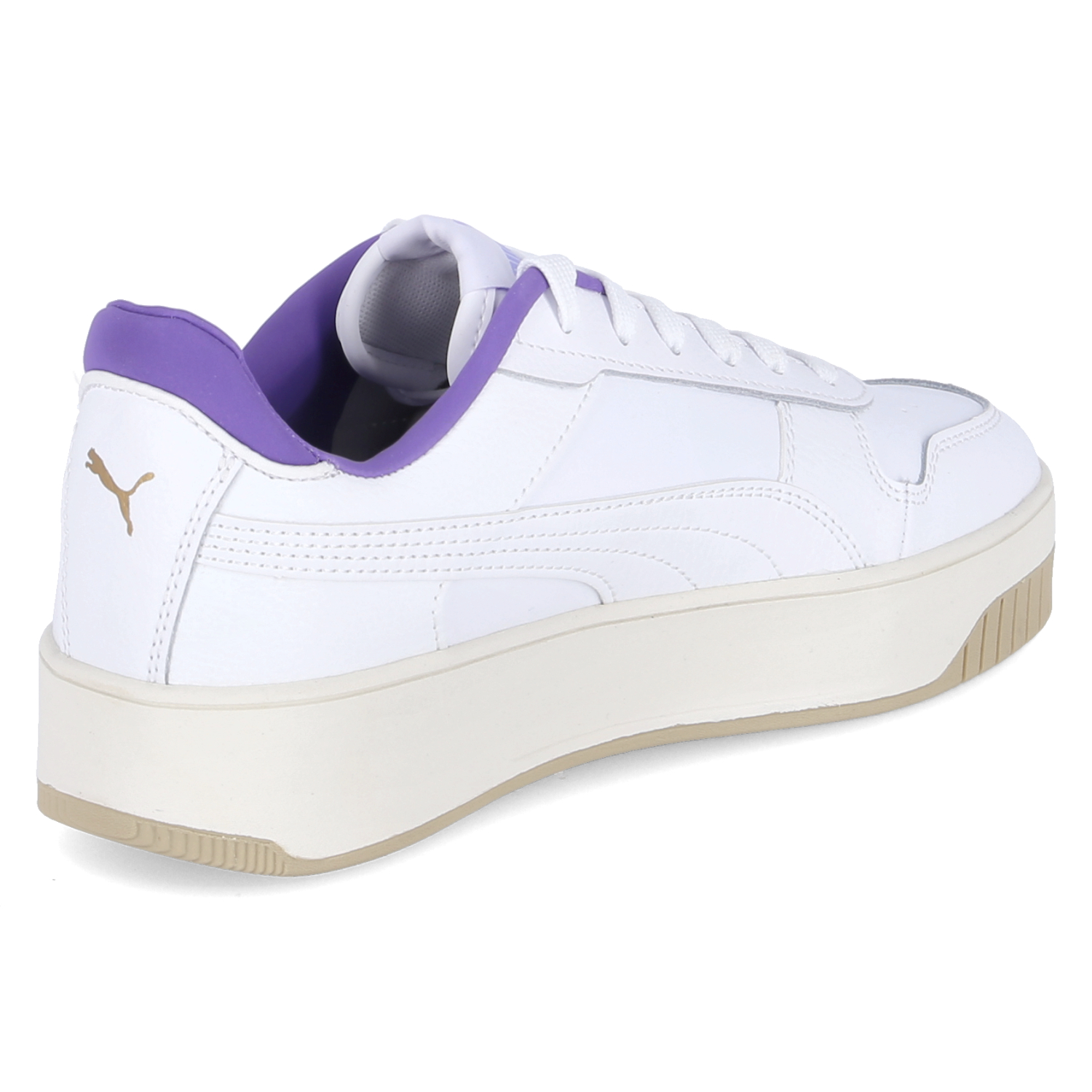 Puma Low Sneaker CARINA STREET - white-white-purple-ivory