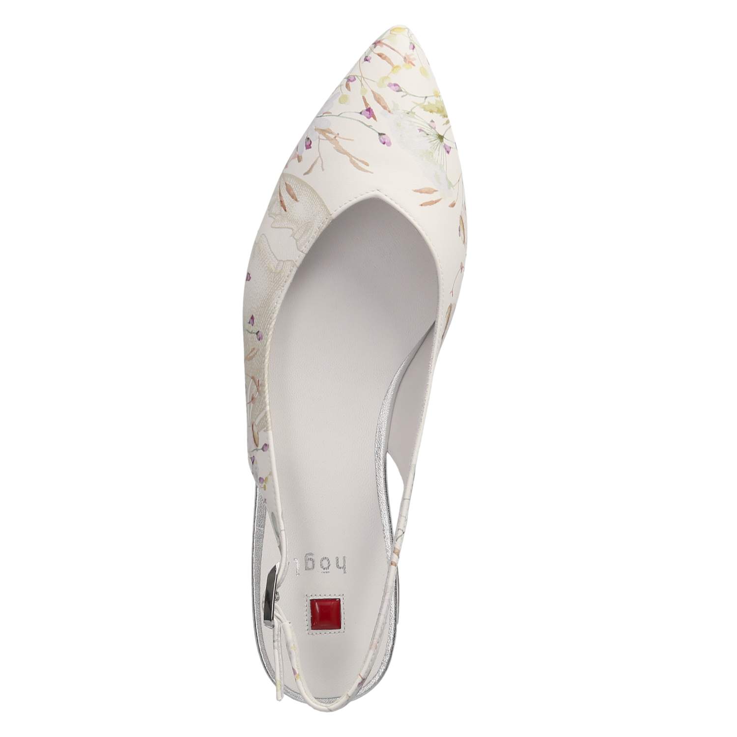 Högl Slingballerinas - weiss/multi