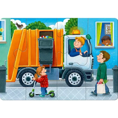 Ravensburger ministeps 4194 Mein allererstes Puzzle: Fahrzeuge - 4 erste Puzzles mit 2-5 Teilen