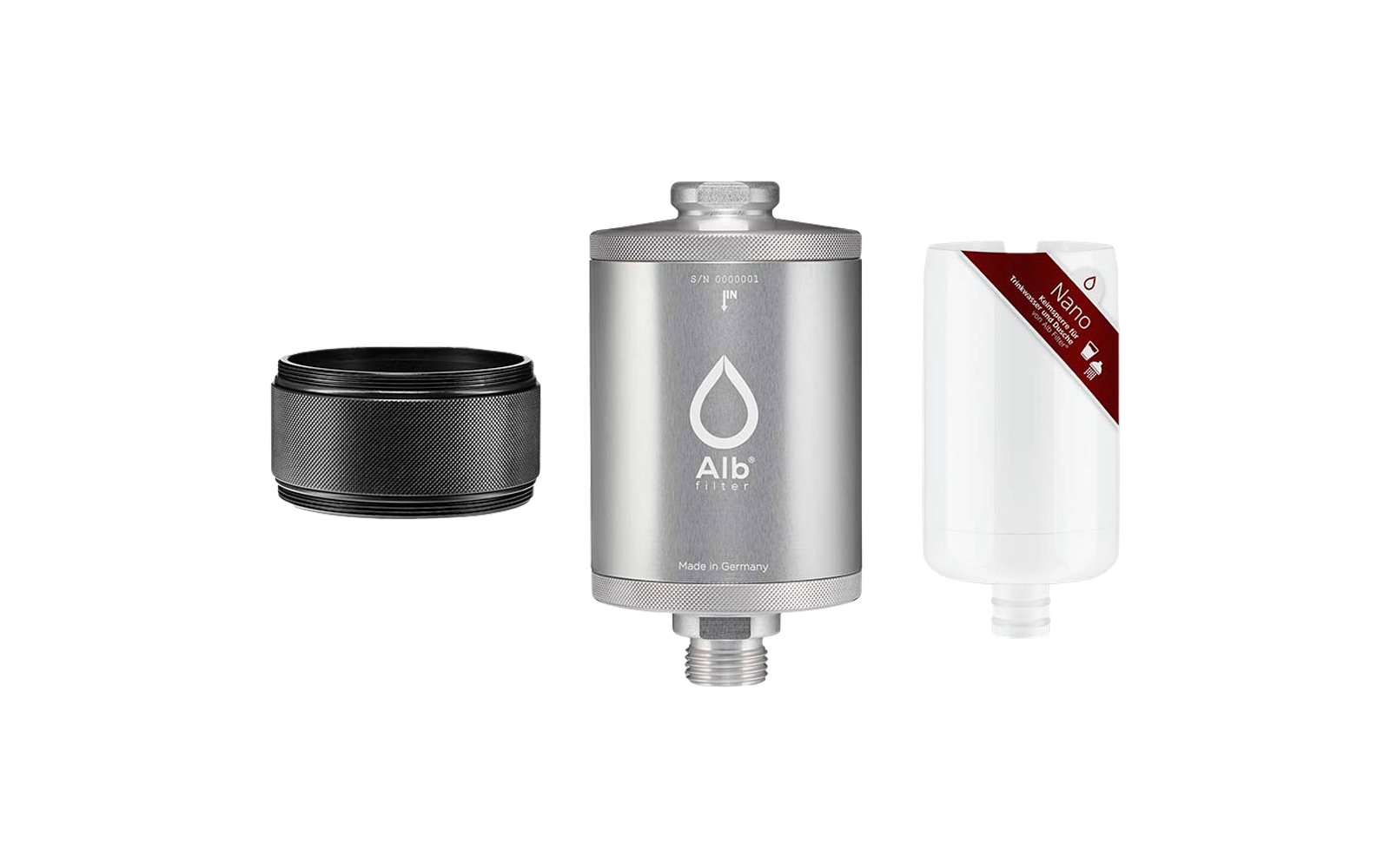 Alb Filter Aufrüstset Nano Titan