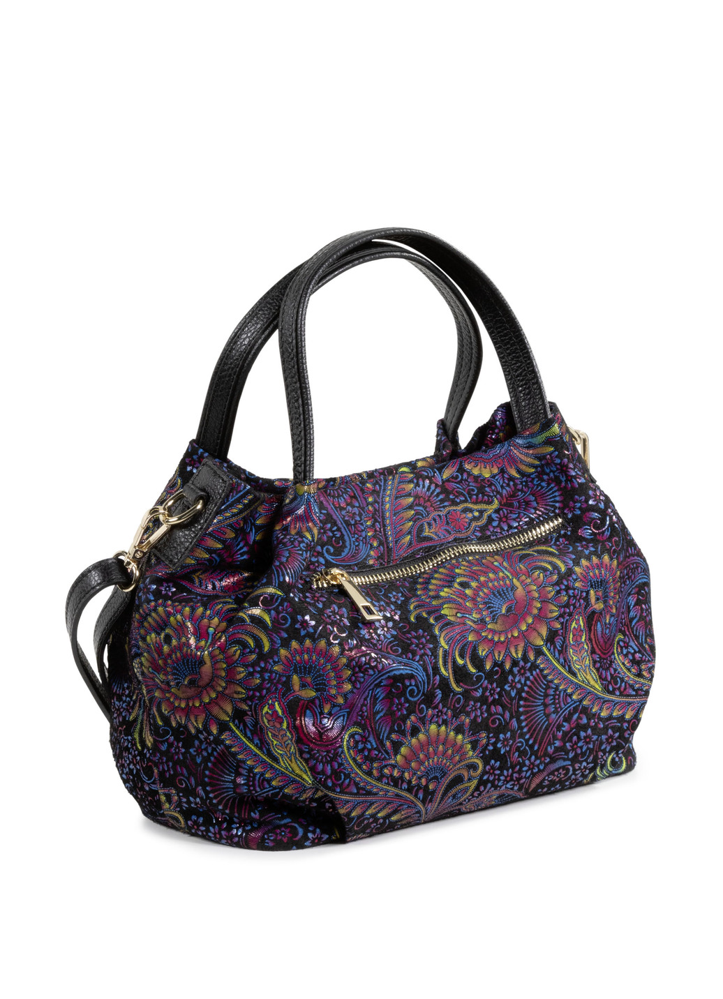 Laurina Tasche aus bedrucktem Kalbleder