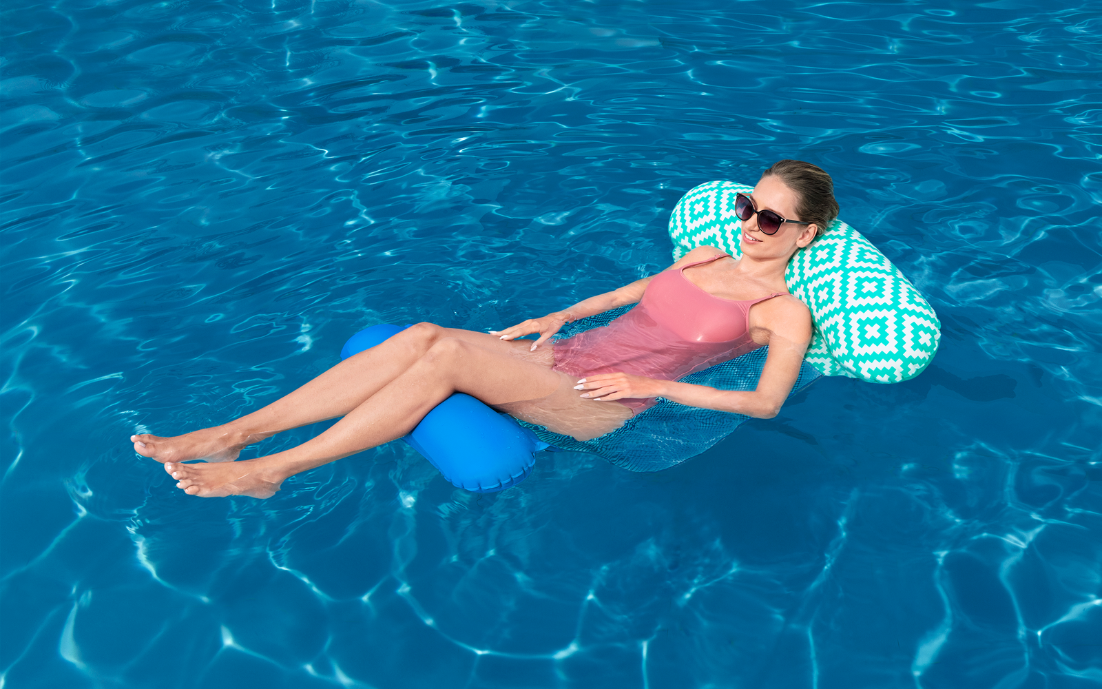 Bestway Comfort Plush Pool-Hängematte 145 x 87 cm