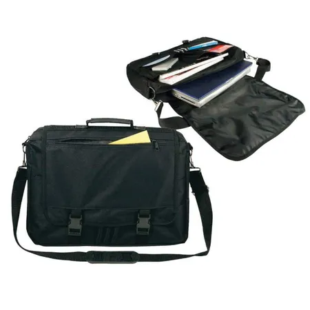 Macma Laptoptasche mit diversen Fächern, schwarz