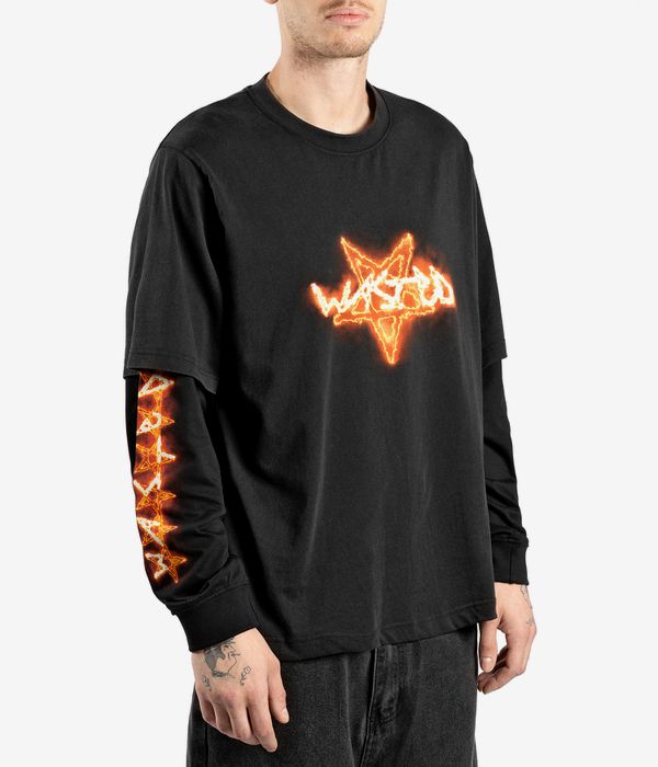 Wasted Paris Surt Longsleeve (faded black)