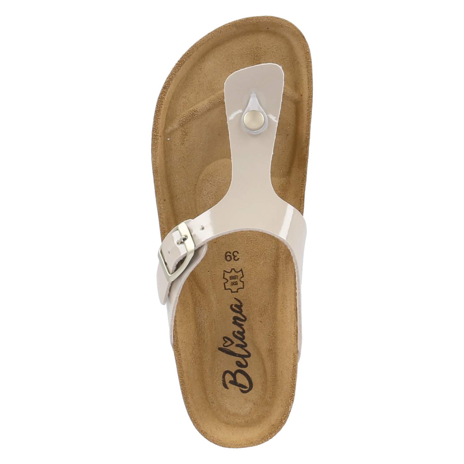 Beliana Pantoletten - beige